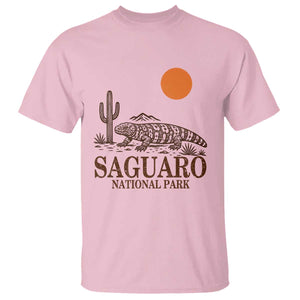 Saguaro National Park Gila Monster Hiking Arizona T Shirt Desert Cactus Sunset Southwest Nature Tucson Souvenir Gift