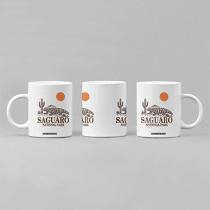 Saguaro National Park Gila Monster Hiking Arizona Coffee Mug Desert Cactus Sunset Southwest Nature Tucson Souvenir Gift