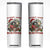 Funny Racoon Christmas Meme Skinny Tumbler Tummy Ache Survivor TS14 White Print Your Wear