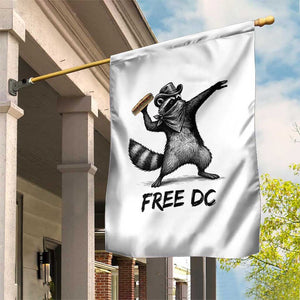The Sandwich Guy Free DC Garden Flag Funny Racoon Meme TS14 Print Your Wear