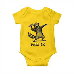 The Sandwich Guy Free DC Baby Onesie Funny Racoon Meme - Print Your Wear