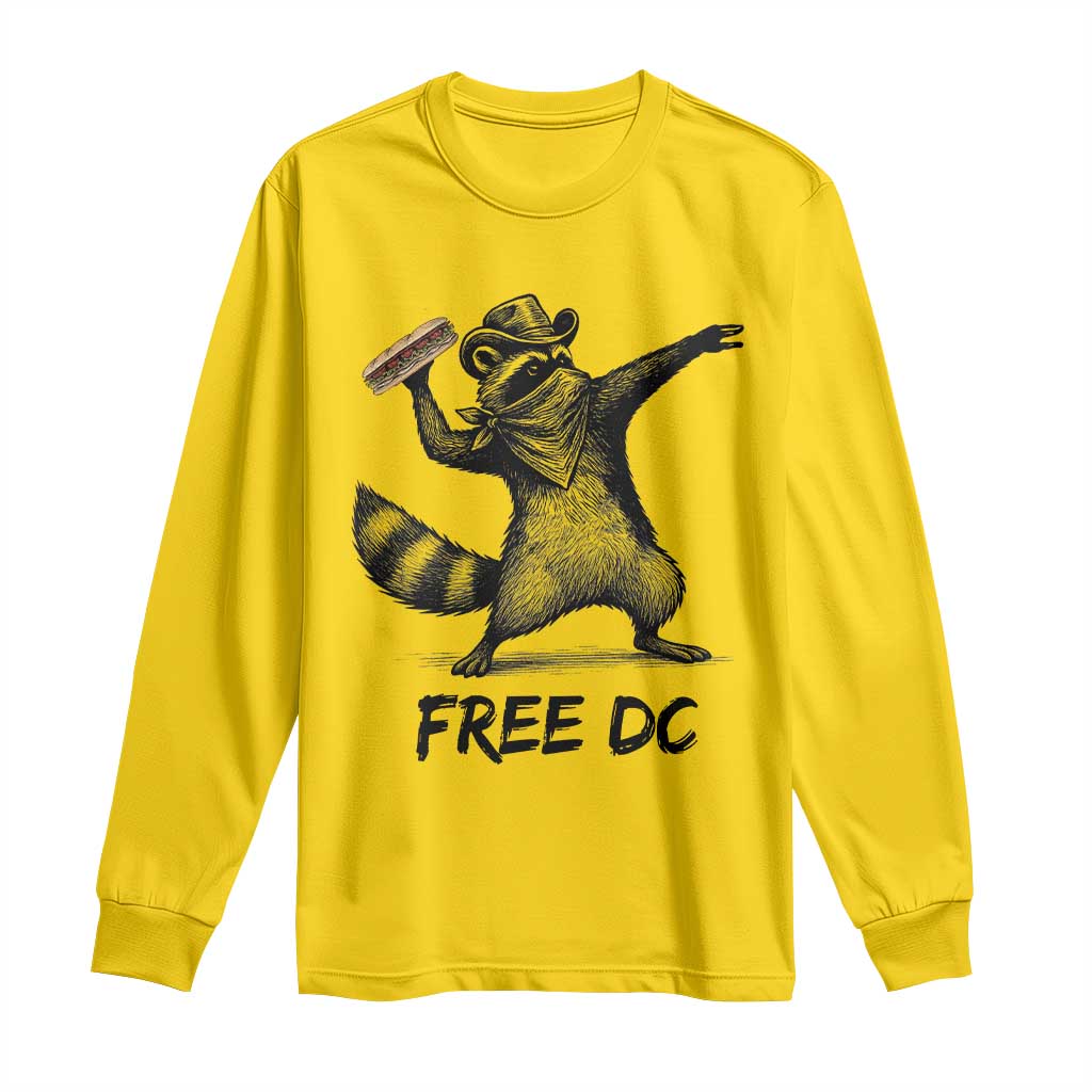 The Sandwich Guy Free DC Long Sleeve Shirt Funny Racoon Meme TS14 Daisy Print Your Wear