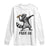 The Sandwich Guy Free DC Long Sleeve Shirt Funny Racoon Meme - Print Your Wear