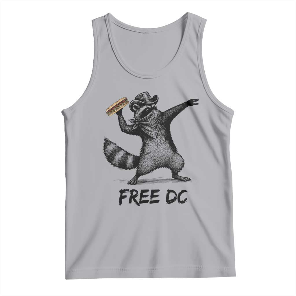 The Sandwich Guy Free DC Tank Top Funny Racoon Meme TS14 Athletic Heather Print Your Wear