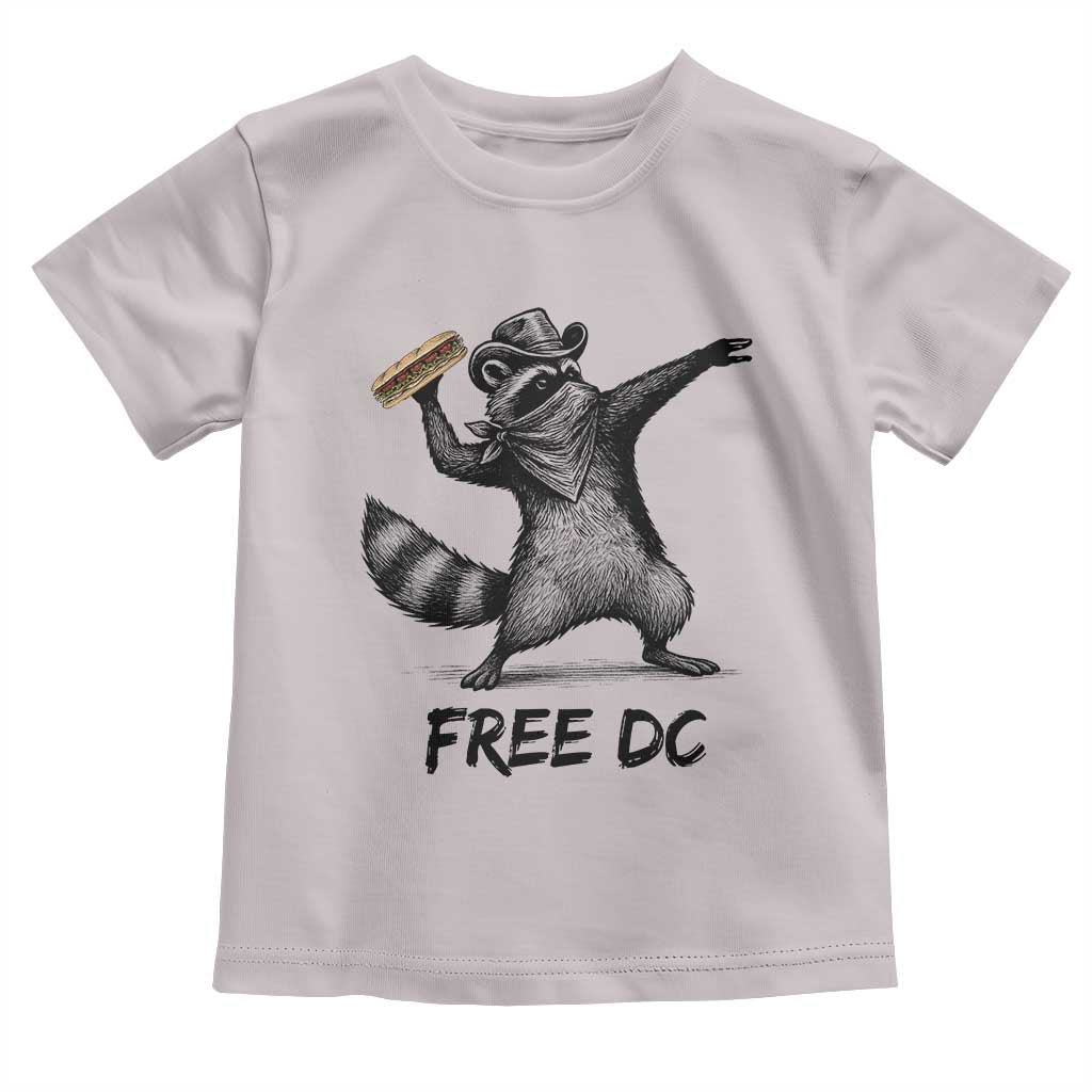 The Sandwich Guy Free DC Toddler T Shirt Funny Racoon Meme TS14 Ice Gray Print Your Wear