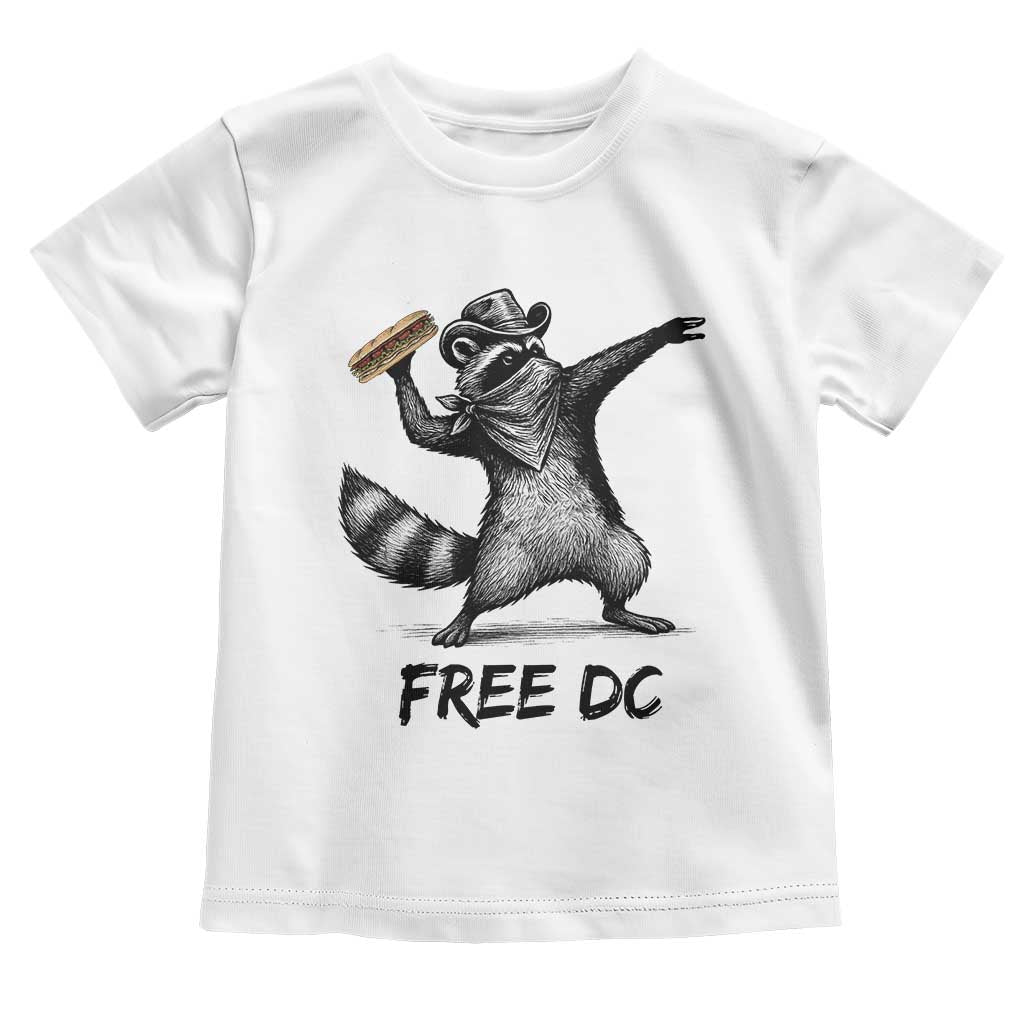 The Sandwich Guy Free DC Toddler T Shirt Funny Racoon Meme - Print Your Wear