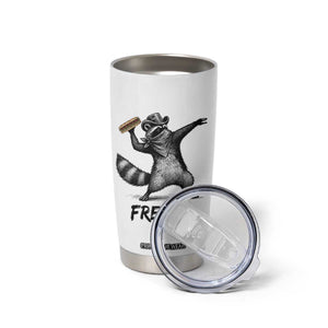 The Sandwich Guy Free DC Tumbler Cup Funny Racoon Meme - Print Your Wear