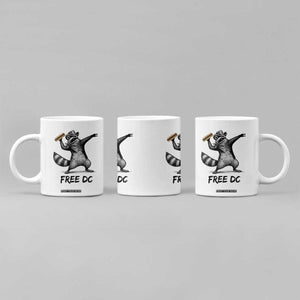 The Sandwich Guy Free DC Coffee Mug Funny Racoon Meme - Print Your Wear