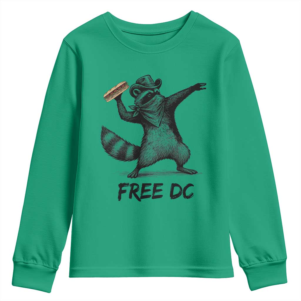 The Sandwich Guy Free DC Youth Sweatshirt Funny Racoon Meme TS14 Irish Green Print Your Wear