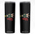 Cat Christmas Meme Skinny Tumbler Eepy Kitten Silly Sleepy TS14 Black Print Your Wear