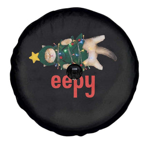 Cat Christmas Meme Spare Tire Cover Eepy Kitten Silly Sleepy TS14 Print Your Wear