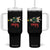 Cat Christmas Meme Tumbler With Handle Eepy Kitten Silly Sleepy TS14 One Size: 40 oz Black Print Your Wear
