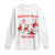 Funny Santa Christmas Long Sleeve Shirt Rizz Em With The Tism TS14 White Print Your Wear