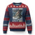 Funny Alpha Wolf Xmas Meme Ugly Christmas Sweater Human By Chance Alpha By Choice TS14 Navy Red Print Your Wear