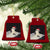 Funny Smoking Cat Xmas Meme Ceramic Ornament TS14 Print Your Wear