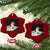 Funny Smoking Cat Xmas Meme Ceramic Ornament TS14 Print Your Wear