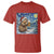 Otter Beer Christmas T Shirt Starry Night Van Gogh TS14 Red Print Your Wear