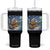 Otter Beer Christmas Tumbler With Handle Starry Night Van Gogh TS14 One Size: 40 oz Black Print Your Wear
