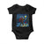 Bigfoot Christmas Baby Onesie Starry Night Van Gogh TS14 Black Print Your Wear