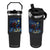 Bigfoot Christmas Flip Straw Tumbler Starry Night Van Gogh TS14 One Size: 30 oz Black Print Your Wear