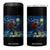 Bigfoot Christmas 4 in 1 Can Cooler Tumbler Starry Night Van Gogh TS14 One Size: 16 oz Black Print Your Wear