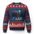 Bigfoot Xmas Ugly Christmas Sweater Starry Night Van Gogh TS14 Navy Red Print Your Wear