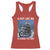 Funny Bigfoot Motorcycle Christmas Racerback Tank Top A Guy Like Me Is Hard To Forest Find TS14 Red Print Your Wear