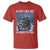 Funny Bigfoot Motorcycle Christmas T Shirt A Guy Like Me Is Hard To Forest Find TS14 Red Print Your Wear