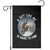 Funny Bigfoot Motorcycle Christmas Garden Flag Sasquatch Rock On Hand Xmas TS14 Black Print Your Wear