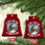 Funny Bigfoot Motorcycle Xmas Ceramic Ornament Sasquatch Rock On Hand Xmas TS14 Print Your Wear