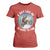 Funny Bigfoot Motorcycle Christmas T Shirt For Women Sasquatch Rock On Hand Xmas TS14 Red Print Your Wear
