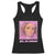 Funny Doll Face Meme Racerback Tank Top Girl Be Serious - Print Your Wear