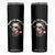 Funny Reindeer Christmas Skinny Tumbler Wait I Am Goated TS14 Black Print Your Wear