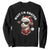 Funny Reindeer Christmas Sweatshirt Wait I Am Goated TS14 Black Print Your Wear