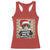 Funny Cat Mugshot Christmas Racerback Tank Top I Will Protect You Kitten No Matter What TS14 Red Print Your Wear
