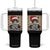 Funny Cat Mugshot Christmas Tumbler With Handle I Will Protect You Kitten No Matter What TS14 One Size: 40 oz Black Print Your Wear