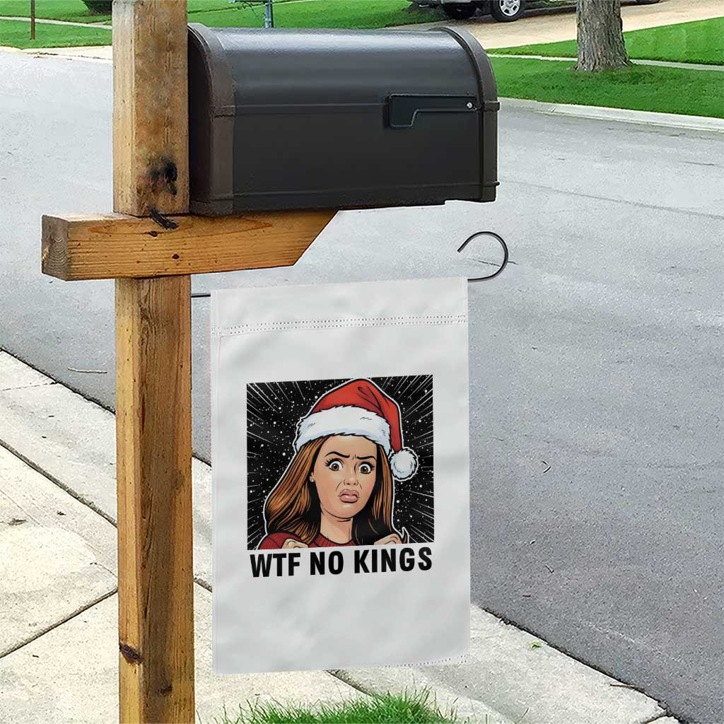 No Kings Garden Flag Funny Disgusting Doll Face Meme Christmas TS14 Print Your Wear