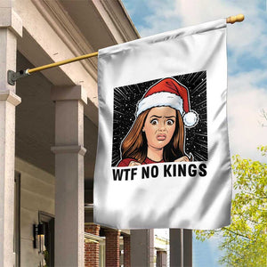 No Kings Garden Flag Funny Disgusting Doll Face Meme Christmas TS14 Print Your Wear