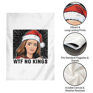 No Kings Garden Flag Funny Disgusting Doll Face Meme Christmas TS14 Print Your Wear