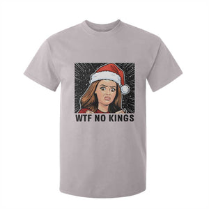 No Kings T Shirt For Kid Funny Disgusting Doll Face Meme Christmas TS14 Ice Gray Print Your Wear
