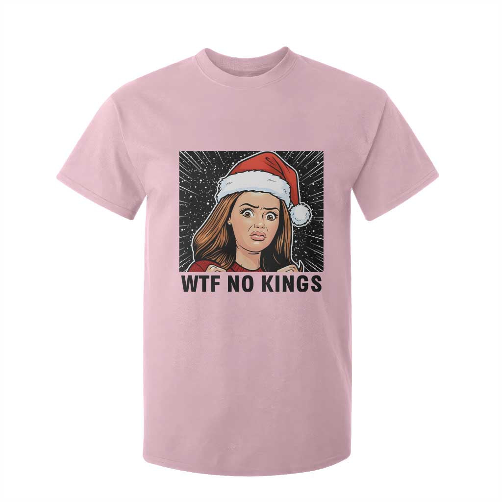 No Kings T Shirt For Kid Funny Disgusting Doll Face Meme Christmas TS14 Light Pink Print Your Wear