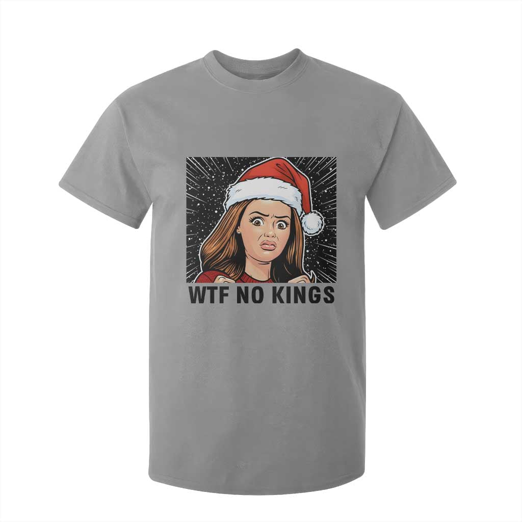 No Kings T Shirt For Kid Funny Disgusting Doll Face Meme Christmas TS14 Sport Gray Print Your Wear