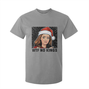 No Kings T Shirt For Kid Funny Disgusting Doll Face Meme Christmas TS14 Sport Gray Print Your Wear