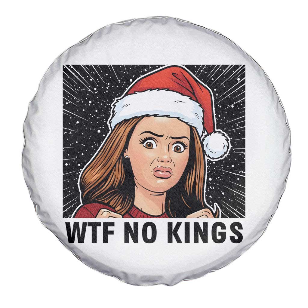 No Kings Spare Tire Cover Funny Disgusting Doll Face Meme Christmas TS14 Print Your Wear