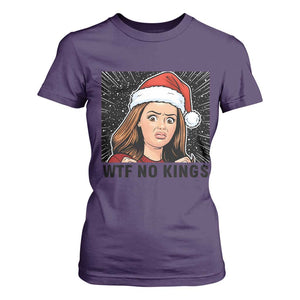 No Kings T Shirt For Women Funny Disgusting Doll Face Meme Christmas TS14 Purple Print Your Wear