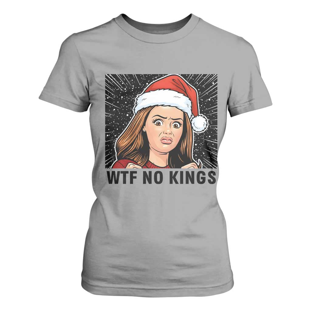 No Kings T Shirt For Women Funny Disgusting Doll Face Meme Christmas TS14 Sport Gray Print Your Wear