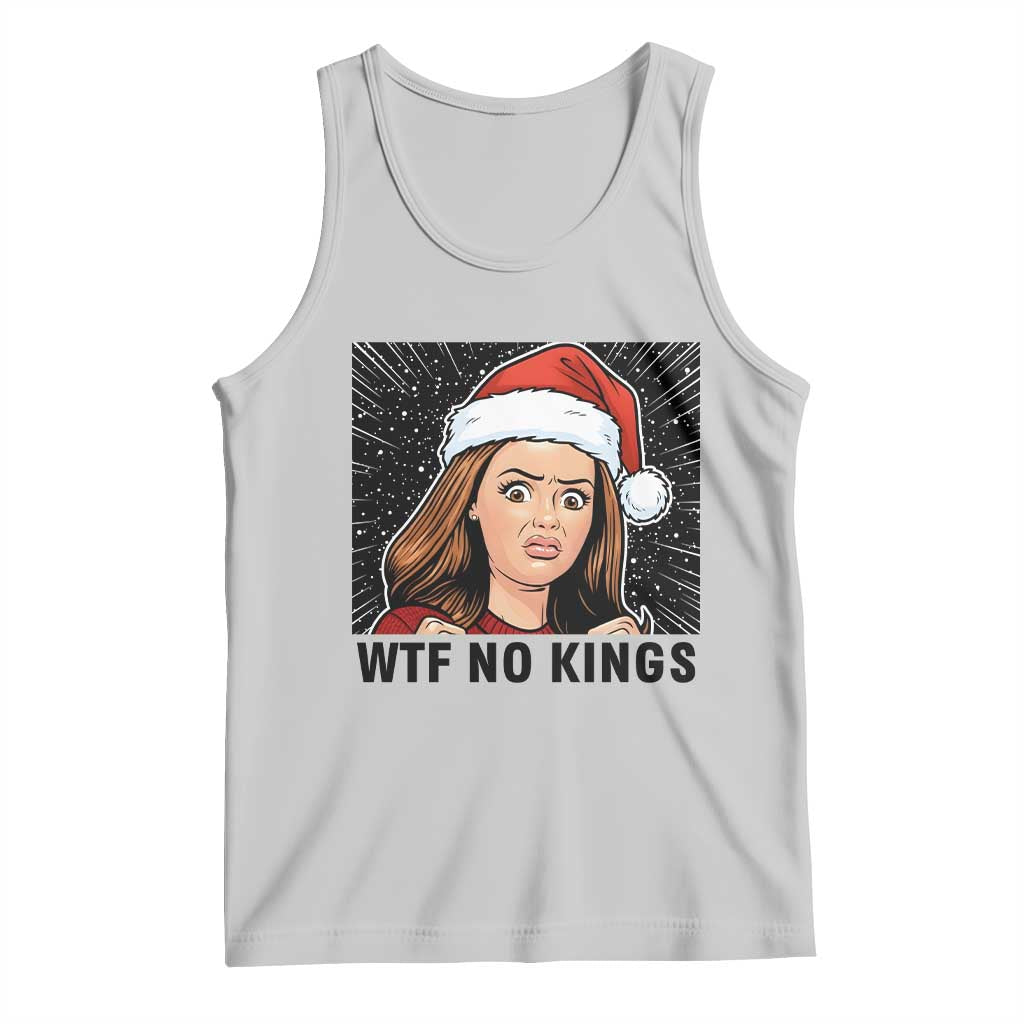 No Kings Tank Top Funny Disgusting Doll Face Meme Christmas TS14 Ash Print Your Wear
