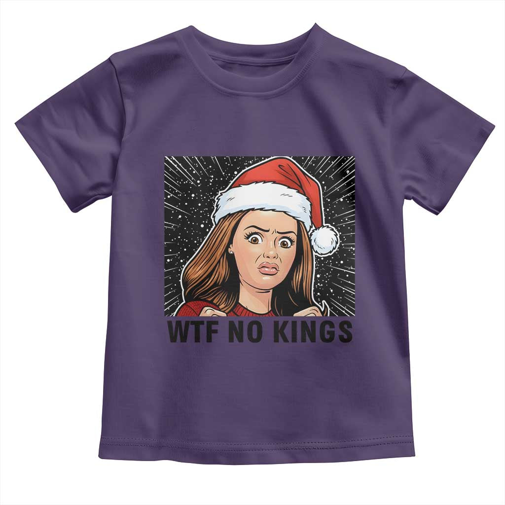 No Kings Toddler T Shirt Funny Disgusting Doll Face Meme Christmas TS14 Purple Print Your Wear