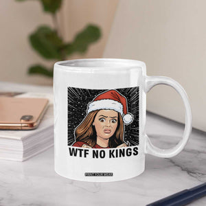 No Kings Coffee Mug Funny Disgusting Doll Face Meme Christmas TS14 Print Your Wear