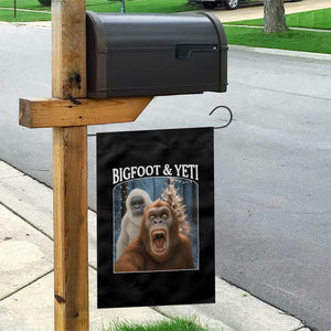 Funny Bigfoot Selfie Garden Flag Sasquatch Yeti Christmas TS14 Print Your Wear